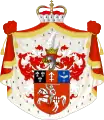 Blason des Princes Sapieha (1858-1859)