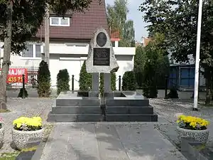 monument au général Bołtuć érigé à Łomianki