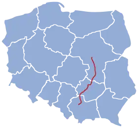 Image illustrative de l’article Ligne de Varsovie à Cracovie