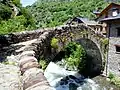 Le pont-vieux de Tavascan (Lladorre - Pallars Sobirà).