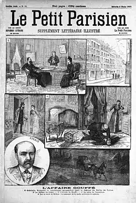 Une du Supplément littéraire illustré du Petit Parisien, 2 février 1890.