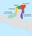 Provinces espagnoles du Yucatan (1547)