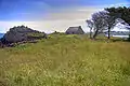 Plouguerneau : la maison de garde de Penn Enez.