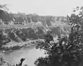 Cliché des gorges du Niagara de 1899