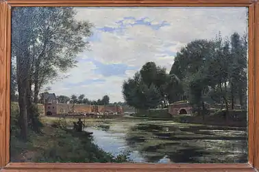 La porte d'eau et le pont de grès à Arras Musée des Beaux-Arts d'Arras