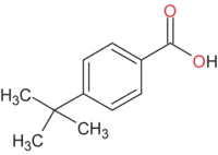 Image illustrative de l’article Acide 4-tert-butylbenzoïque