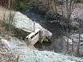 À Klingenthal, barrage sur l'Ehn et canal pour alimenter ateliers et forges.