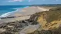 Beg Goul ar Mor et la plage de la Palue depuis Beg ar C'houbez.