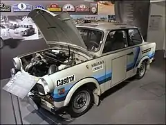 Une Trabant 800 RS.