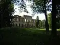 Vue des ruines du château, côté parc.