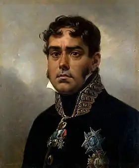 Horace Vernet - Portrait du général Pablo Morillo
