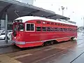 Tram de Philadelphie de 1961 sur la ligne F.