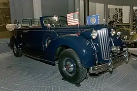 La Packard Twelve de Roosevelt.