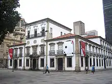 Le palais impérial, dans centre-ville de Rio de Janeiro, était le siège de la Cabinet de l'Empire et le lieu de travail des empereurs.