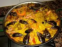 Paella (Espagne).