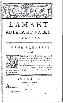 première page