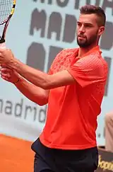 Benoit Paire à Roland-Garros 2010