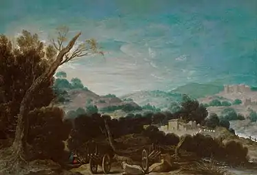 Paysage avec des bergersMusée du Prado