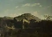 Paisaje de bosque y rio, 1855-1870, de Carlos de Haes.