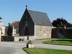 La chapelle, à l'entrée