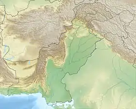 Voir sur la carte topographique du Pakistan