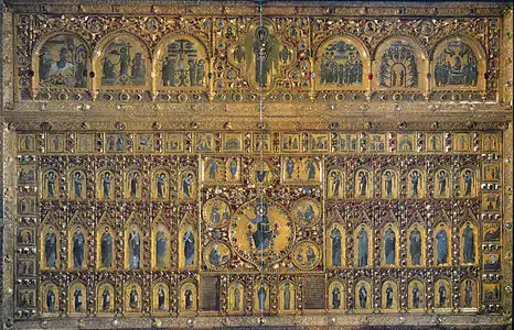 La Pala d'oro dans la basilique Saint-Marc de Venise