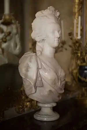 Marie-Antoinette (1783), châteaux de Versailles et de Trianon.