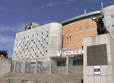 Le Palacio Vistalegre à Madrid où évolue le BM Atlético Madrid entre 2011 et 2013.
