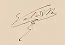 Signature de Émile Paladilhe