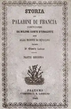 Image illustrative de l’article Storia dei Paladini di Francia