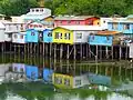 Palafittes à Castro Île de Chiloé