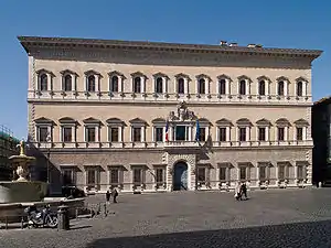 Palais Farnèse (1546), Rome.