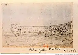 Le Palais Gallien à Bordeaux.