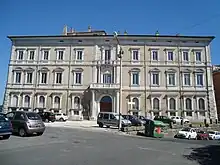Le palais Sforza-Cesarini.