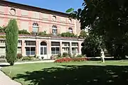 Palais archiépiscopal : jardin.