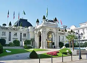 Palais de Savoie, abritant le casino d'Aix-les-Bains