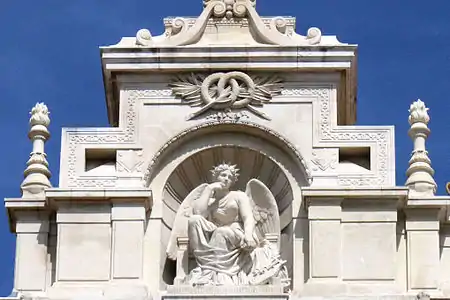 Le Génie des Arts, Marseille, palais des Arts.