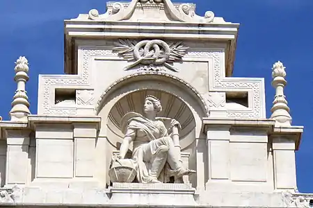 Le Génie des Sciences (1874), Palais des Arts de Marseille.