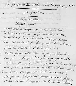 Manuscrit du Troumpo qu poout, Tronc de Coudoulet