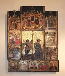 Retable de Saint-Michel et de Saint-Hippolyte, 1454