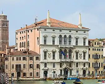 Le palais Balbi de Venise, Alessandro Vittoria, 1582.