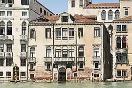 Palais Benzon Foscolo sur le Grand Canal à Venise