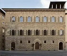 Façade du Palais Gondi à Florence