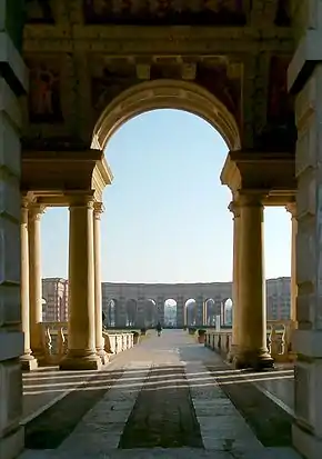 Palais du Te, Mantouecour intérieurearch. J. Romain, 1525/1534