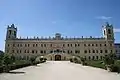 Le corps du bâtiment  donnant sur le jardin