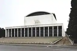 Palais des Congrès, quartier de l'EUR.