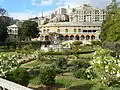 Vue du jardin, aujourd'hui.