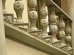 Balustres du Palais Gondi.