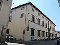 La facade du Palazzo Venturi Ginori, depuis la via della Scala.