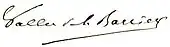 signature de Charles Pallu de la Barrière